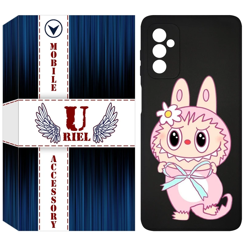 کاور یوریل مدل KSH کد 146 طرح عروسک لبوبو مناسب برای گوشی موبایل سامسونگ Galaxy M52 5G