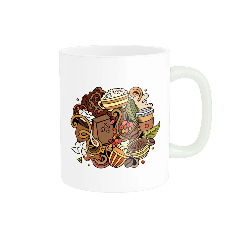 ماگ پادآفرین طرح  قهوه و کافی Coffee کد 1387