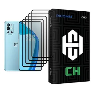 Ricomm CH Glass MIX004 Screen Protector For OnePlus 9R Pack Of 4