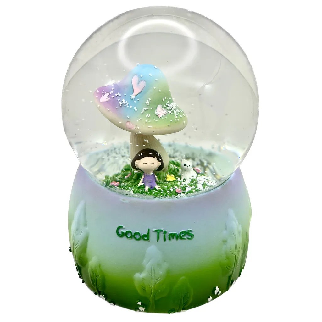 گوی موزیکال مدل پمپی Good Times طرح دخترک و گربه کد PA363-100