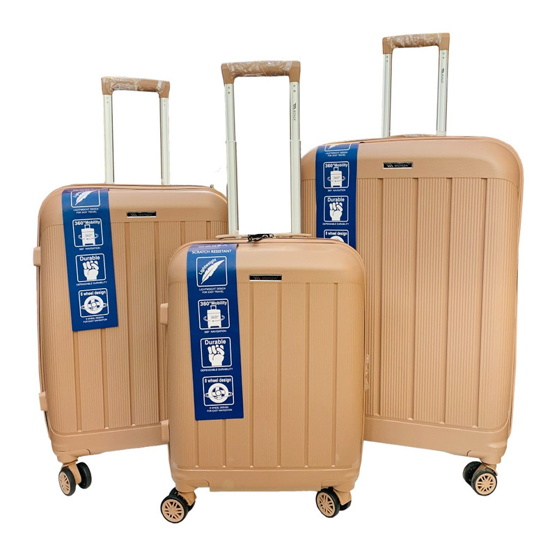 مشخصات، قیمت و خرید مجموعه سه عددی چمدان مونزا مدل C0165 | دیجی‌کالا