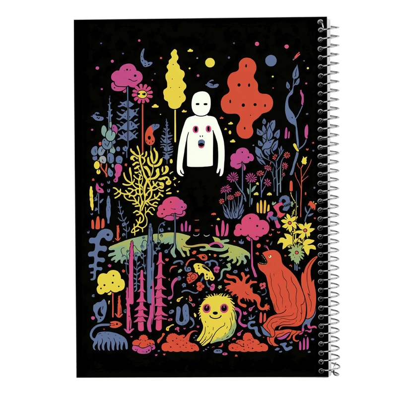 دفتر نت موسیقی 50 برگ مدوپد مدل Ghibli کد DF2429