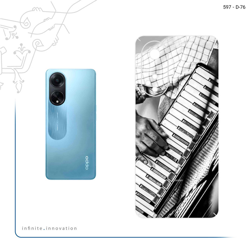 برچسب پوششی ماهوت مدل Accordion مناسب برای گوشی موبایل اپو A98