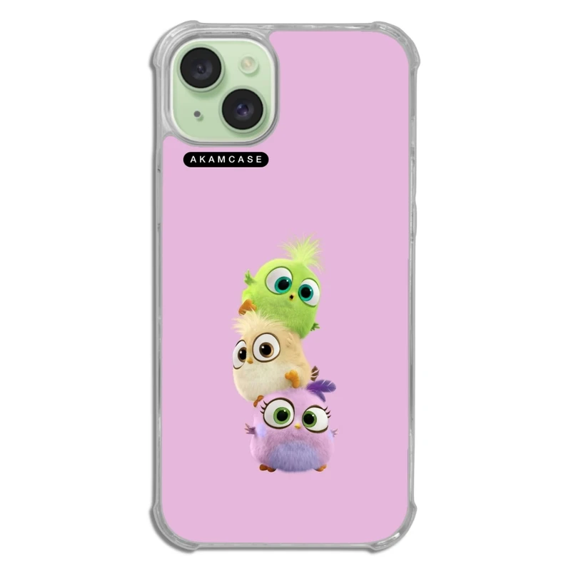 کاور آکام مدل AMCWTA15PLUS-ANGRY BIRDS1 مناسب برای گوشی موبایل اپل iPhone 15 Plus