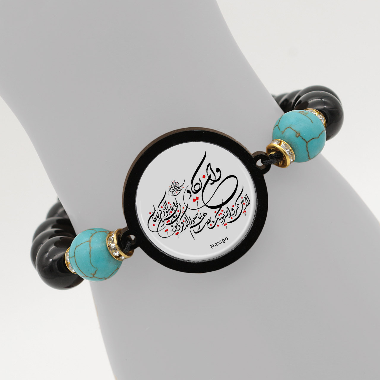 دستبند زنانه ناکسیگو طرح و ان یکاد کد BR4037