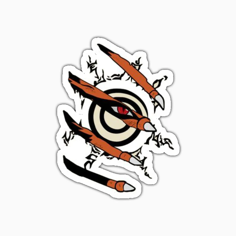 استیکر لپ تاپ و موبایل بووم طرح Anime Naruto کد ET9