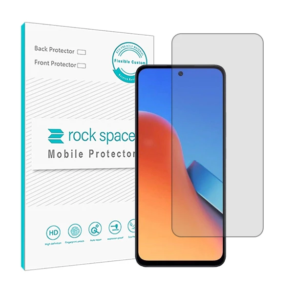 محافظ صفحه نمایش  شفاف  راک اسپیس مدل HyGEL مناسب برای گوشی موبایل شیائومی Redmi Note 12R