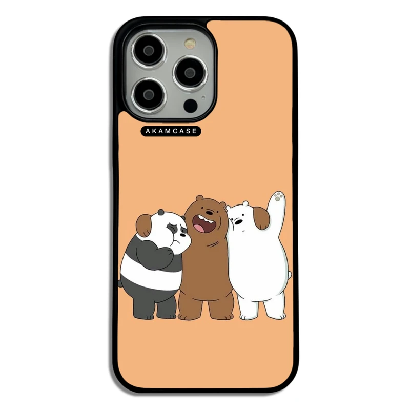کاور آکام مدل AMCWA14PROMAX-BARE BEAR10 مناسب برای گوشی موبایل اپل iPhone 14 Pro Max