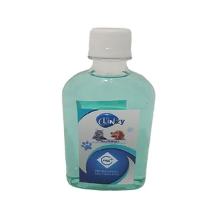 دهانشویه سگ و گربه پت آلپین مدل clinzy حجم 120 میلی لیتر