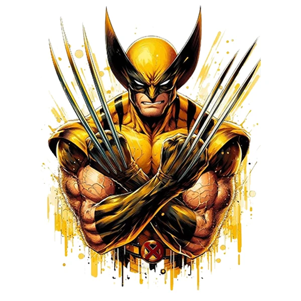 استیکر پارچه و لباس پاد آفرین طرح کارتونی کد 3776