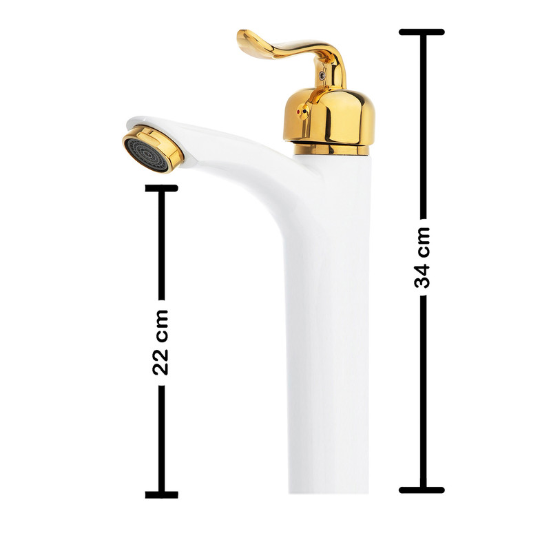 ست شیرآلات فراست پویا مدل قاجاری پایه بلند مجموعه 6 عددی