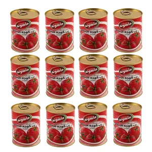 رب گوجه فرنگی ماهوند - 400 گرم مجموعه 12 عددی