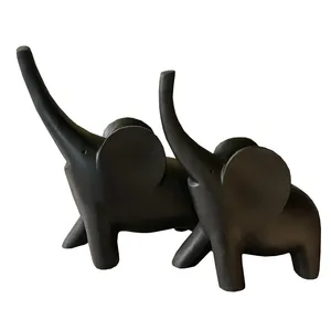 مجسمه مدل elephants-02 کد 148760 بسته 2 عددی