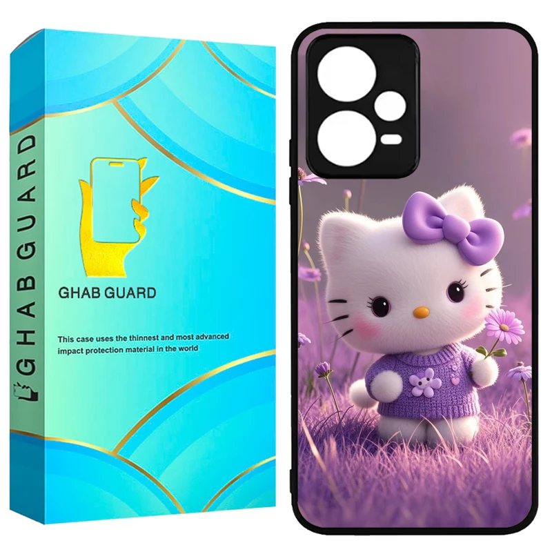کاور قاب گارد طرح کیتی مدل GCHPX5P مناسب برای گوشی موبایل شیائومی Poco X5 Pro 5G