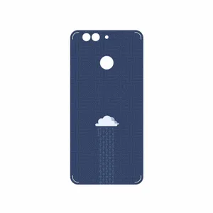 MAHOOT Minimal Data Cloud Cover Sticker for Huawei Nova 2 Plus