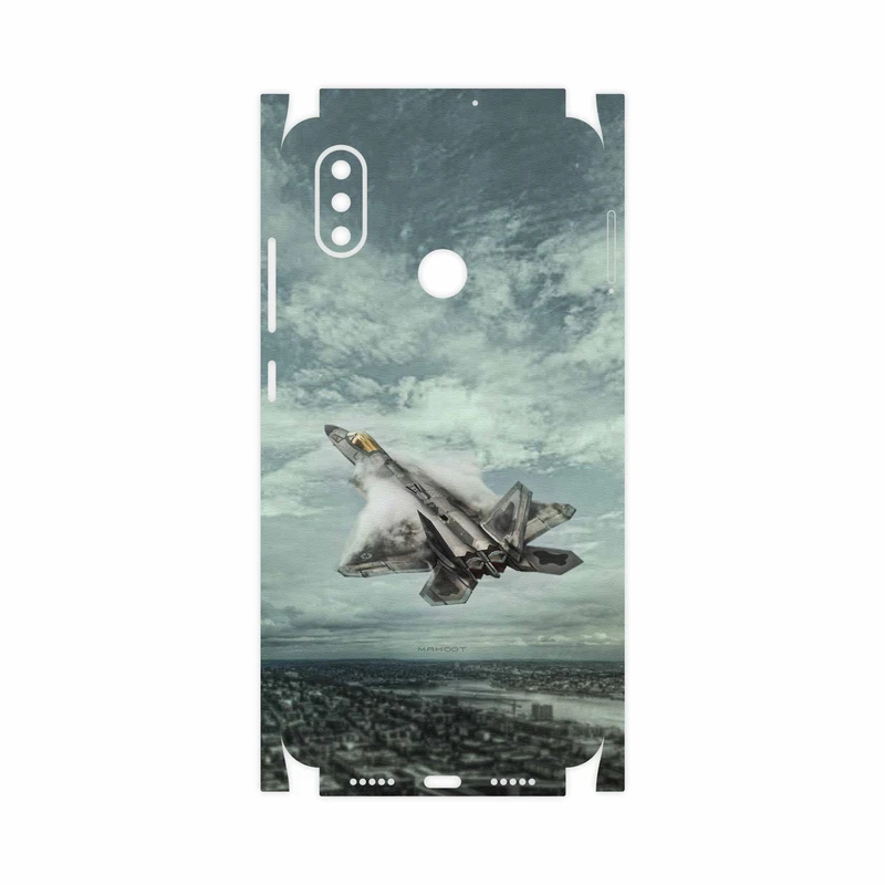 برچسب پوششی ماهوت مدل F-22 Raptor-FullSkin مناسب برای گوشی موبایل شیائومی Mi 8