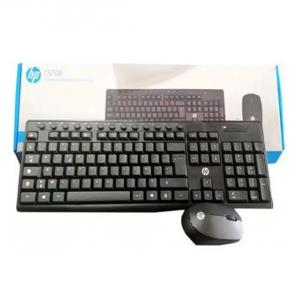 کیبورد و موس بیسیم اچپی مدل CS700