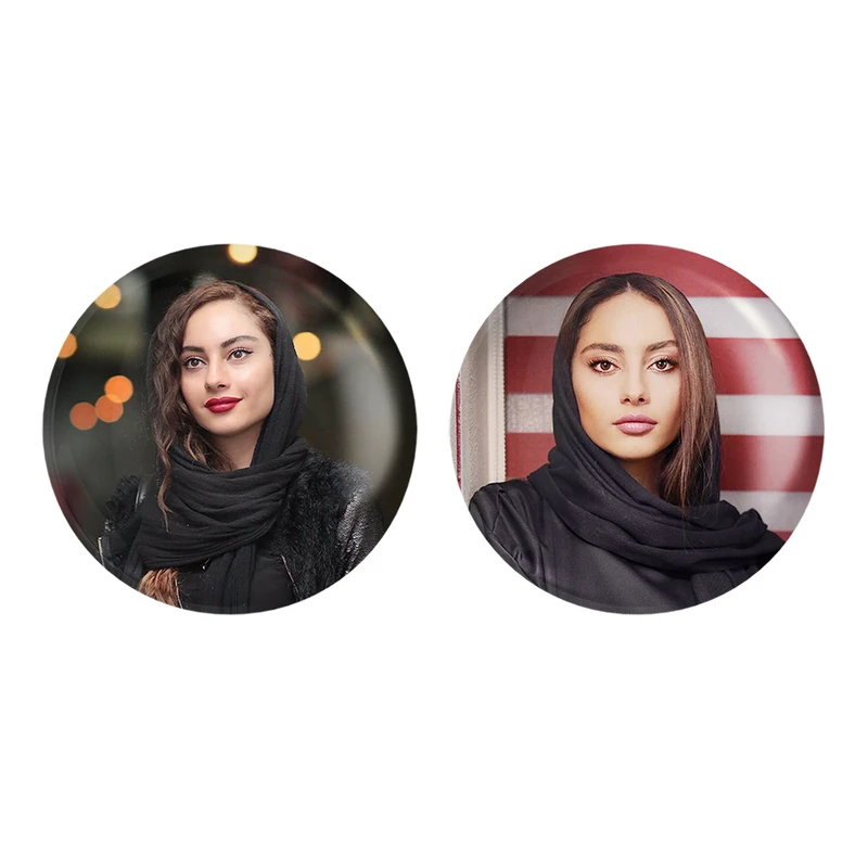 مگنت خندالو مدل ترلان پروانه کد 62676268 مجموعه 2 عددی