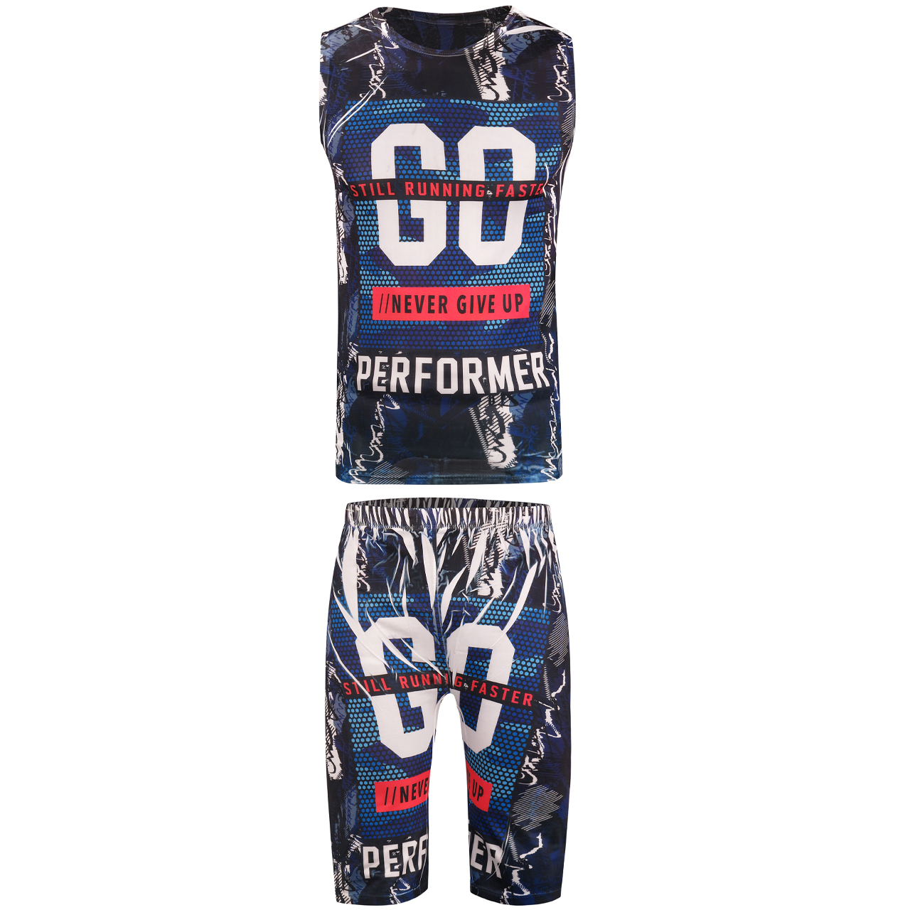 ست تاپ و شلوارک مردانه کد T-G-11