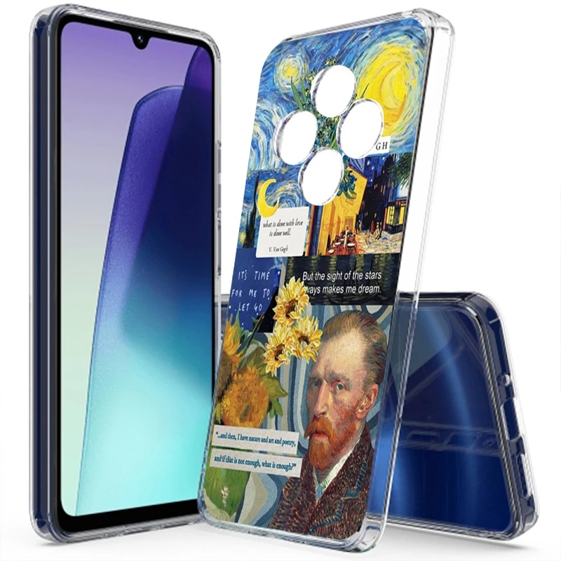 کاور طرح Van Gogh مناسب برای گوشی موبایل شیائومی Redmi 14C
