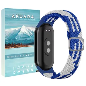 بند آکوآرا مدل Woven مناسب برای مچ‌بند هوشمند شیائومی Mi band 8/9/10