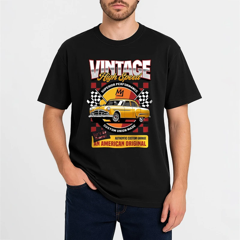 تی‌شرت آستین کوتاه مردانه پاد آفرین مدل PT429