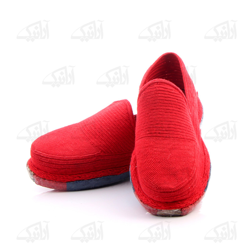 ‎کلاش ‎پنبه ای‎ قرمز‎ ‎‎طرح‎ ‎ساده‎ ‎‎مدل 1213600008