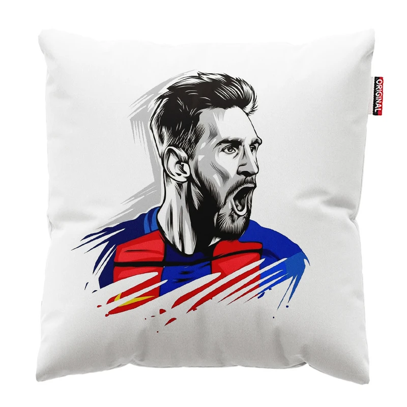 کوسن پاد آفرین طرح مسی کد 2747 سایز 30*30 سانتی متر