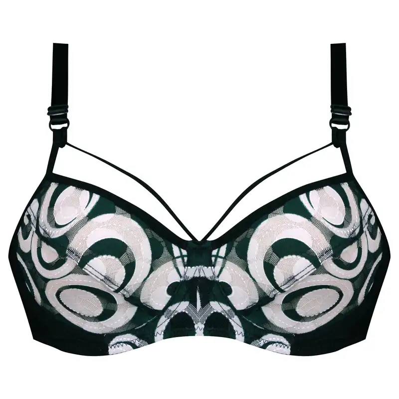 ست شورت و سوتین زنانه کارنا رز مدل فنردار کد 3394 رنگ سبز