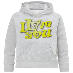 هودی دخترانه مدل دوست دارم کد M  54