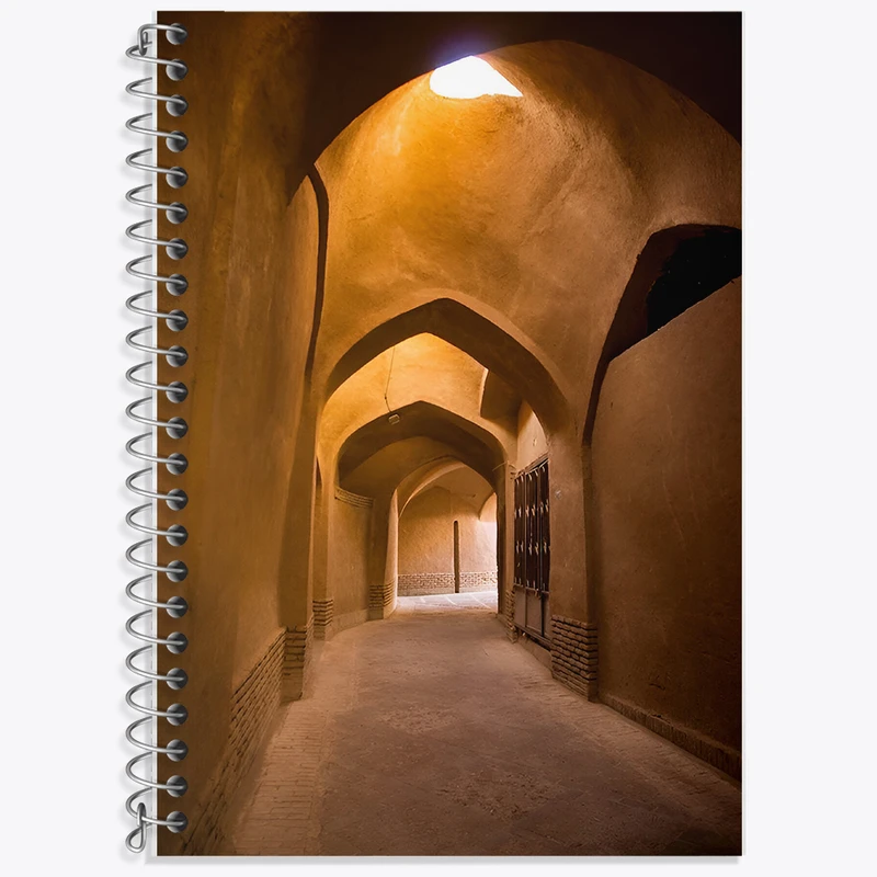 دفتر لغت 50 برگ خندالو طرح یزد کد F6334