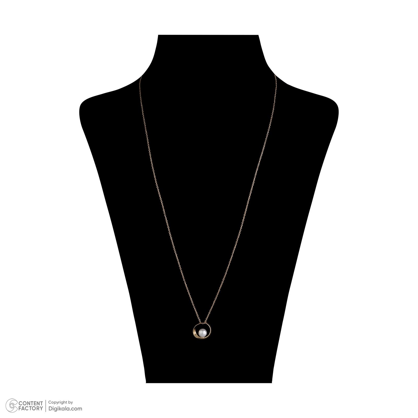گردنبند طلا 18 عیار زنانه روبی آرت گالری مدل 21296833 -  - 3