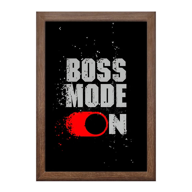 تابلو خندالو طرح Boss Mode On کد F4084