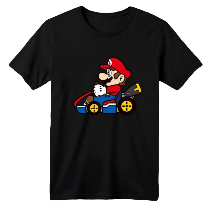 تی شرت آستین کوتاه بچگانه مدل ماریو کد ۶