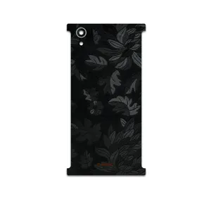 MAHOOT Black-Wildflower Cover Sticker for Sony Xperia XA1 Plus