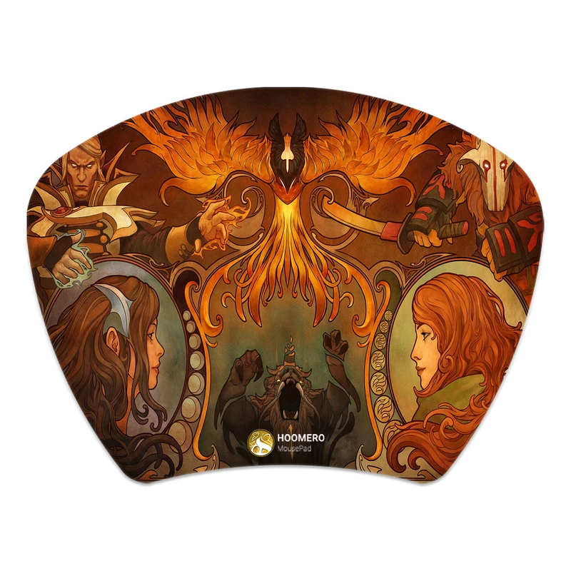 ماوس پد هومرو مدل MC379 طرح بازی دوتا دو Dota
