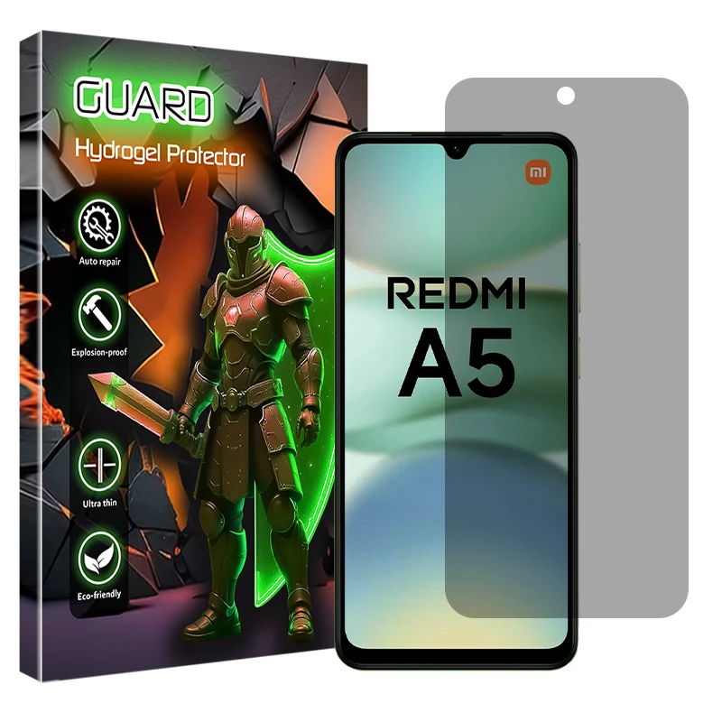 محافظ صفحه نمایش حریم شخصی گارد مدل Tough مناسب برای گوشی موبایل شیائومی Redmi A5 4G