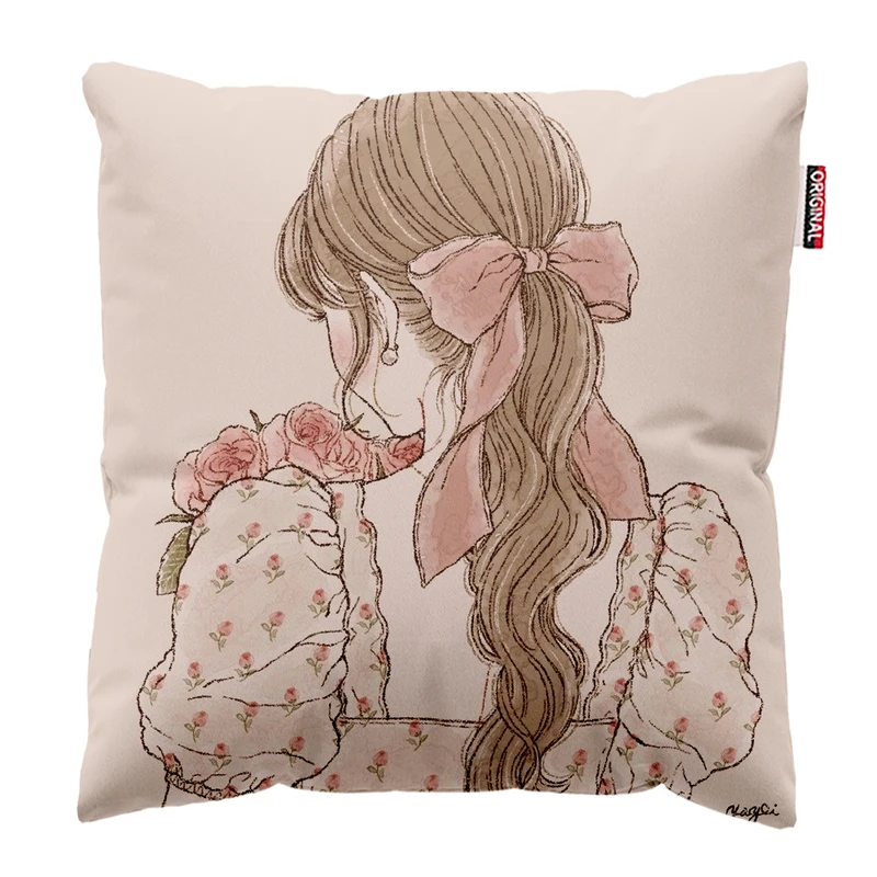 کوسن پاد آفرین مدل دخترانه کد PK304159 سایز 30*30 سانتی متر