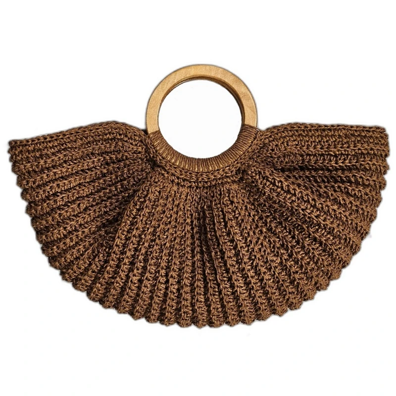 کیف بافتنی مدل ساحلی طرح جیران کد 290