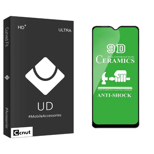 محافظ صفحه نمایش سرامیکی کوکونات مدل UD Black مناسب برای گوشی موبایل شیائومی note8 pro