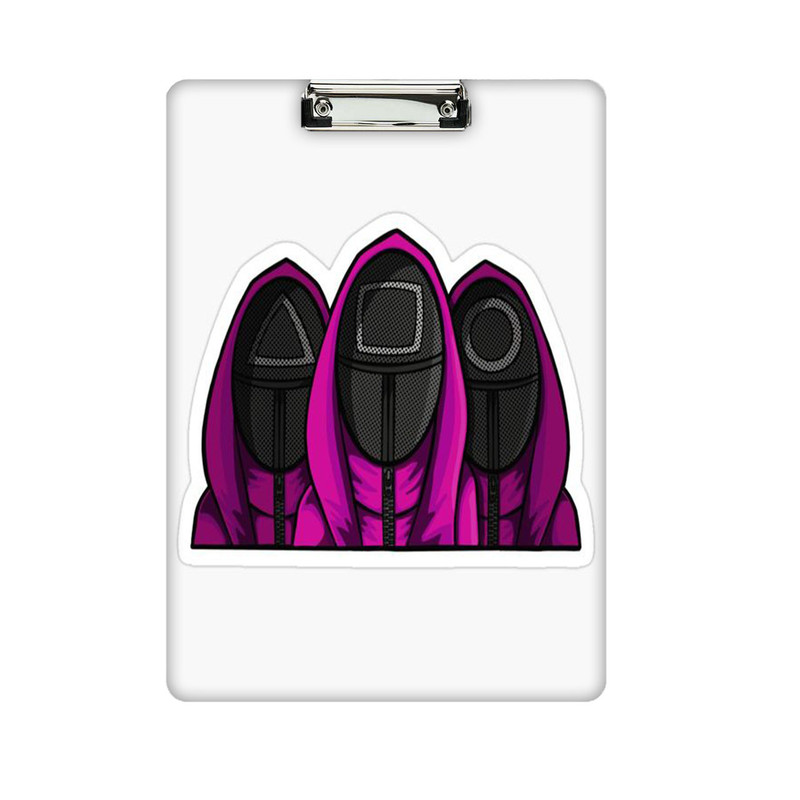 تخته شاسی مدل Squid game کد 2246 سایز A4