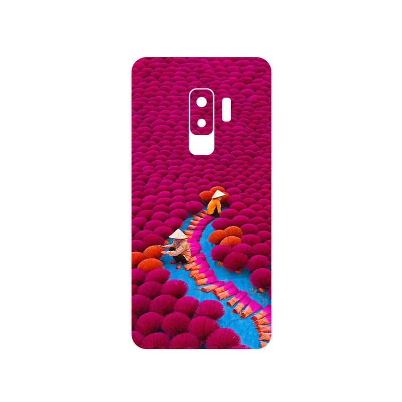 برچسب پوششی ماهوت مدل Vietnam Incense Wood Farms مناسب برای گوشی موبایل سامسونگ Galaxy S9 Plus