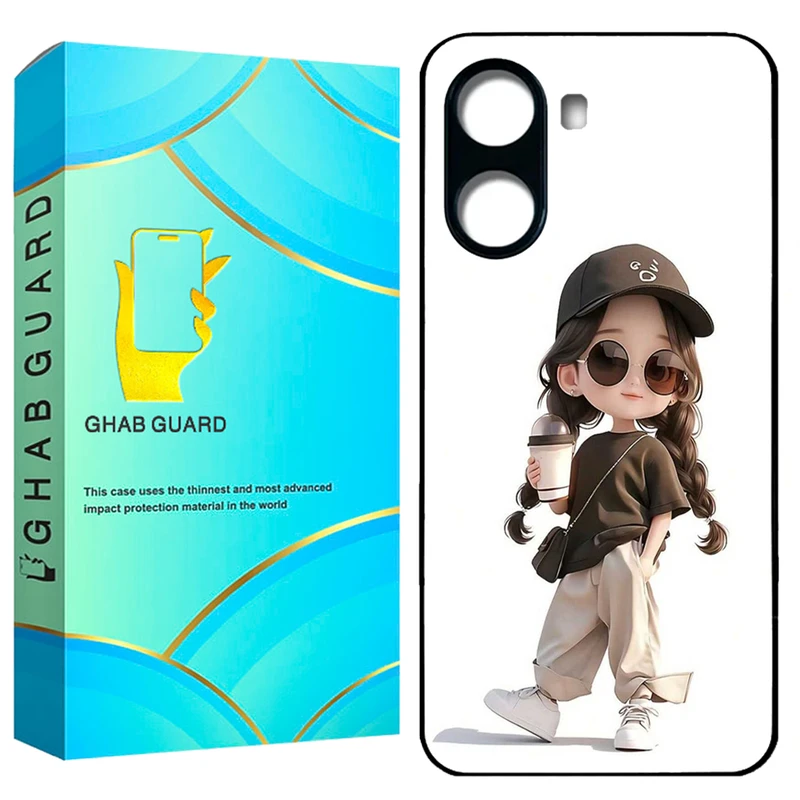 کاور قاب گارد طرح دختر مدل GX7P مناسب برای گوشی موبایل شیائومی Poco X7 Pro