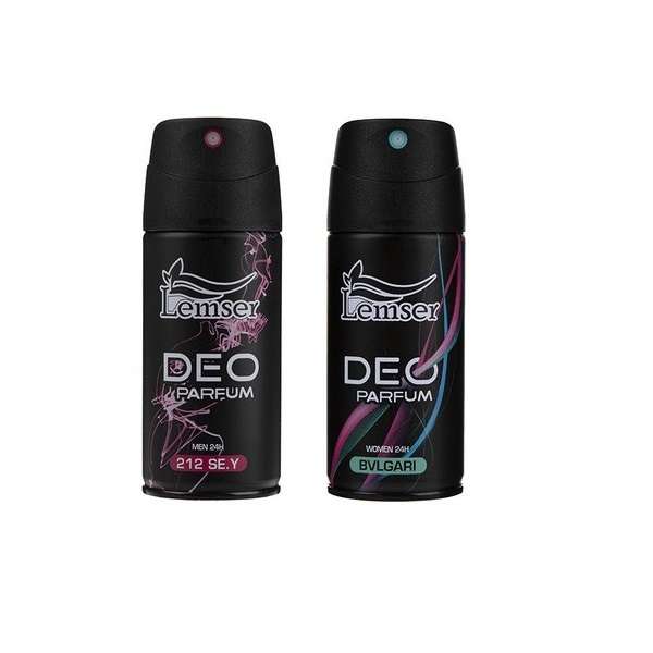 اسپری لمسر مدل Bvlgari 212Se.Y حجم 150 میلی لیتر مجموعه دو عددی