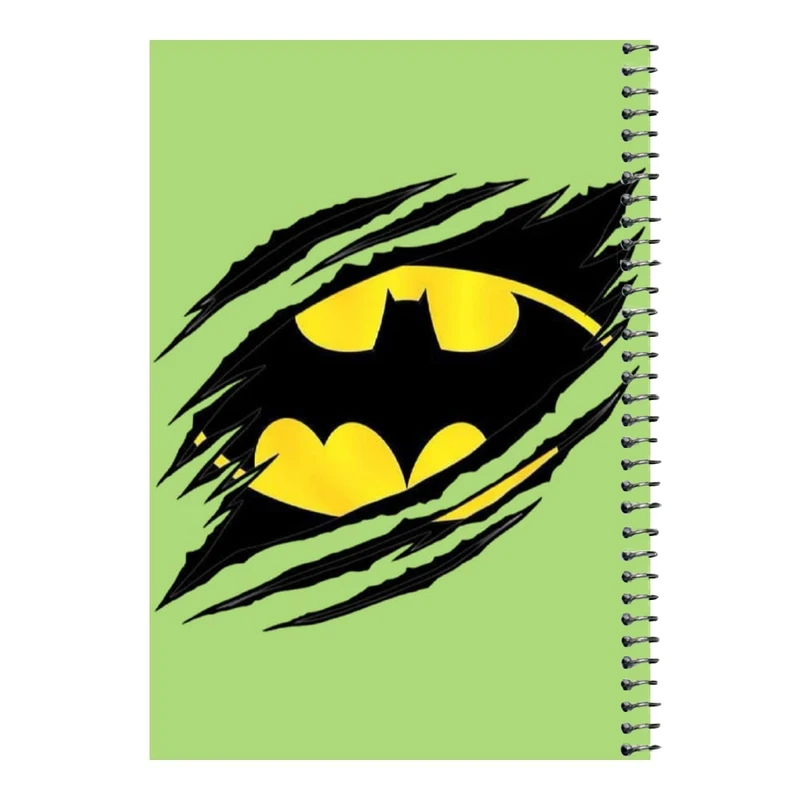 دفتر مشق 80 برگ اس جی مدل بتمن کد ۶    