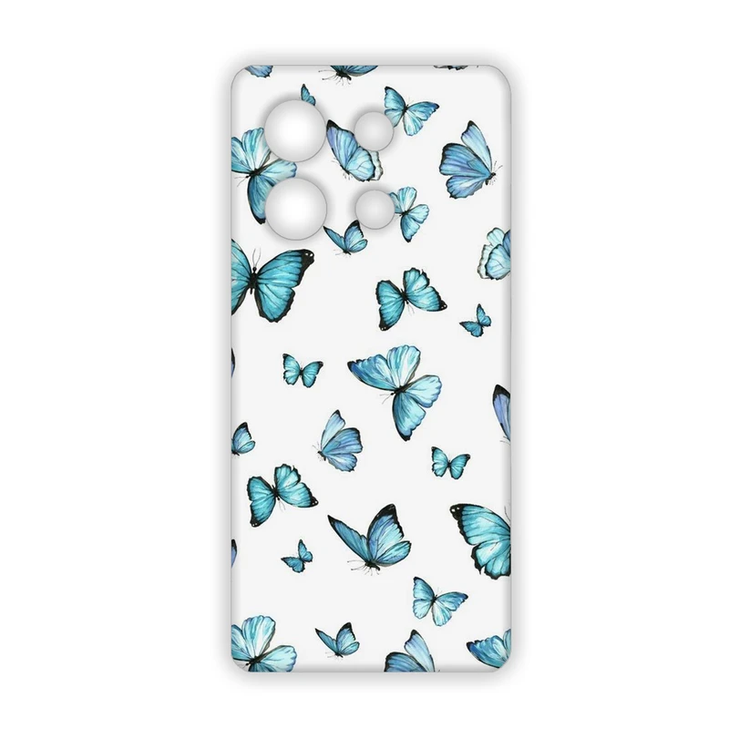 کاور مدل پروانه کد 106 مناسب برای گوشی موبایل شیائومی poco X6 pro 