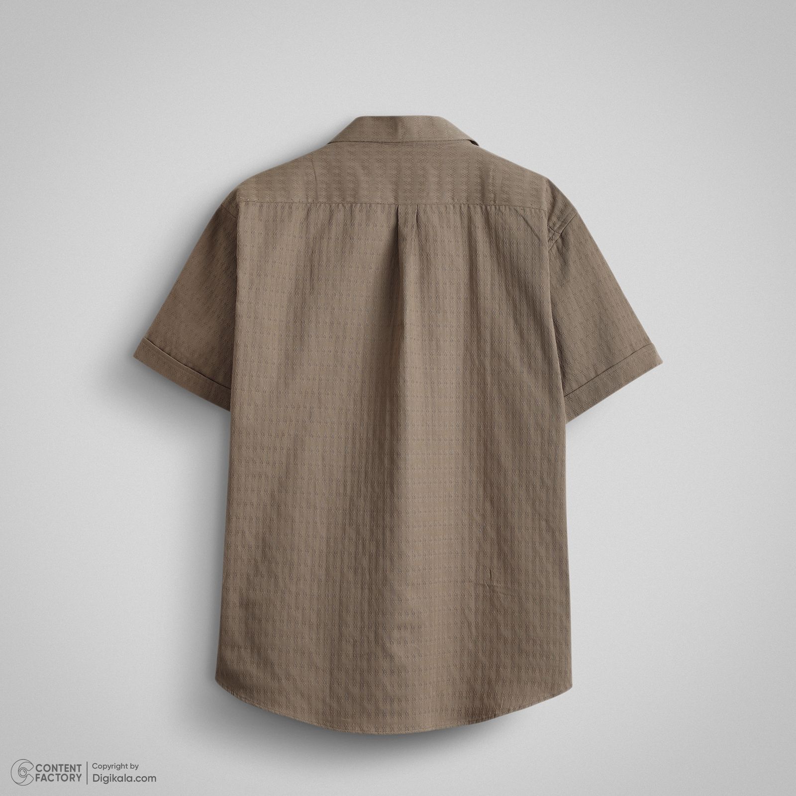 پیراهن آستین کوتاه یقه برگردان مردانه فریولی مدل 111211602 - - 3