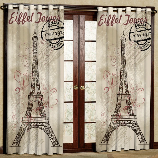 پرده مدل چاپی هازان پانچی کد 561 سایز 200x140 سانتی متر