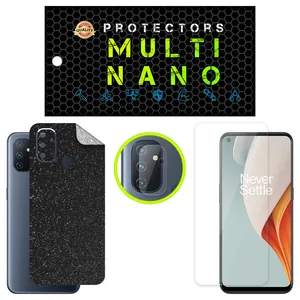 Multi Nano X-SLFG Screen Protector For OnePlus Nord N100 with lens protector and back skin