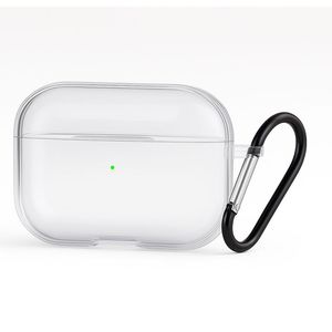 کاور مسیر مدل Clear Case مناسب برای کیس Airpods Pro 3 به همراه آویز